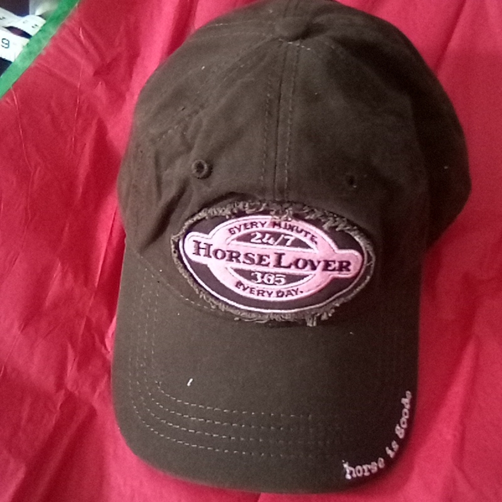 Horse Lover hat 1sz nwot $28 + free Belt. Item( is New)